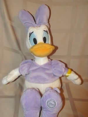 Disney Store Authentic Daisy Duck Plush Stuffed Animal Doll 18