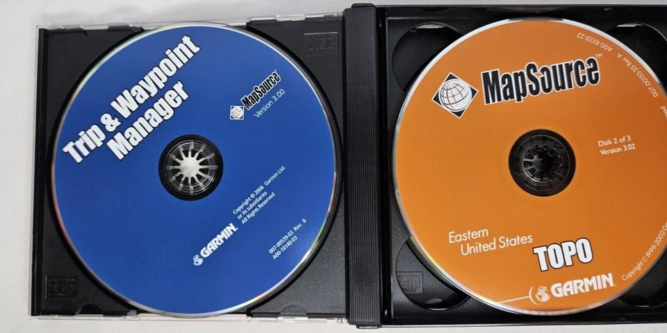 Garmin MapSource Topo 1999/2002 Version 3.00 & Metro Guide Map Source CD - Image 3 of 4