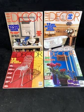 ELLE DECOR MAGAZINE, LOT OF 4, 1993-1994, ISSUES 27,28,31,32