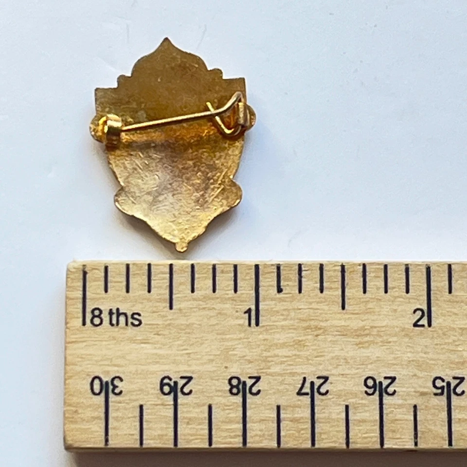 L&SC London & Southern Counties Bowling Association Badge Vintage Enamel Pin - Image 2 of 2