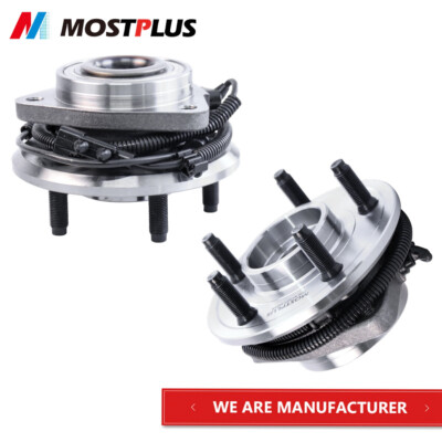 Pair Front Wheel Bearing Hub Assembly For 08-12 Jeep Liberty 07-11 Dodge Nitro