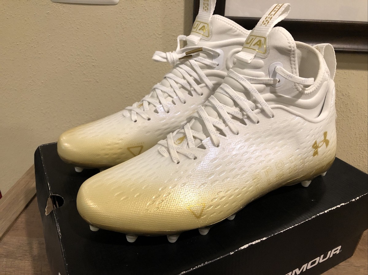 Under Armour Men\'s Spotlight MC 2.0 Football Cleats White Size 11 M Amazon.com | Under Armour Mens Spotlight Fran 2.0 Football  main image 3