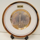 LTD ARNART "Statue Of Liberty" 100th Anniversary 24K EGP Plate W/COA/BOX 1986 — photo 2