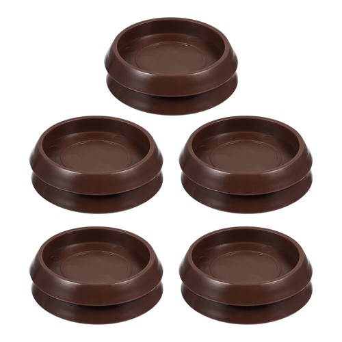 10 Pcs Sofa Coasters Carpet Anti-slip Caster Cup Protectors for Furniture Legs