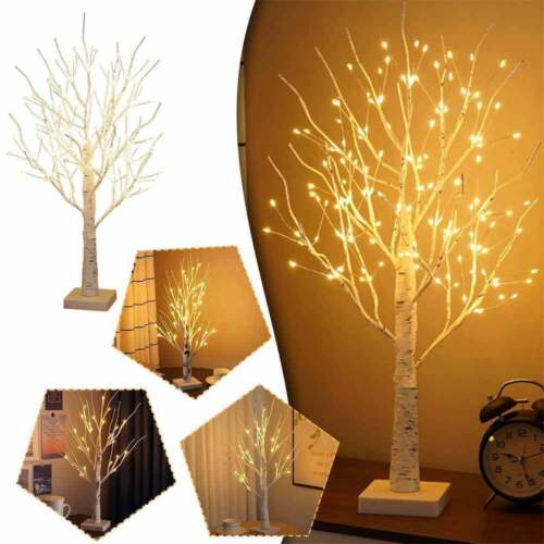 144 LED Twig Birch Table Tree light Twig light Desktop dinner light warm 60CM