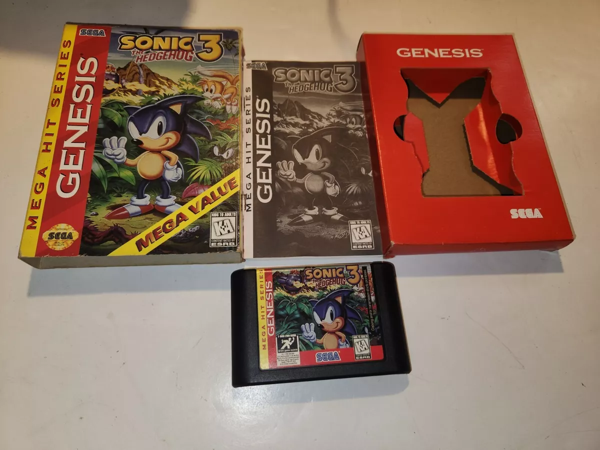 Sonic the Hedgehog 3 (Sega Genesis, 1994) Video Game