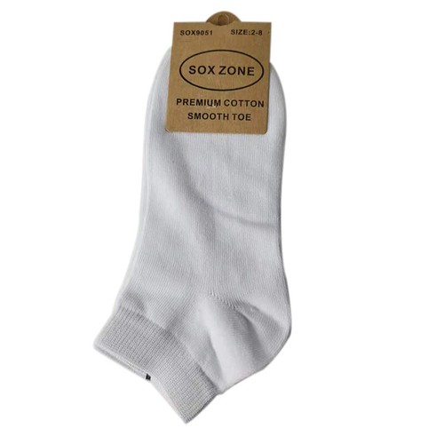 6 pares de calcetines deportivos de algodón premium para hombre y mujer talla 2-8 - Imagen 11 de 17