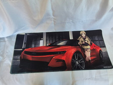 Large Anime Gaming Desk Mat Mouse Pad Extended NonSlip Rubber Back 35" x 15" EEE