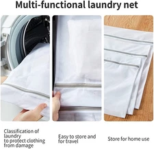 Mesh Laundry Bag for Delicates 3PCS Suit for Sorting &Washing Clothes Wash Bag