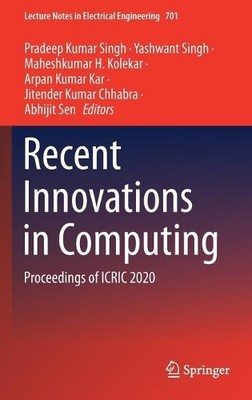Recent Innovations in Computing - 9789811582967