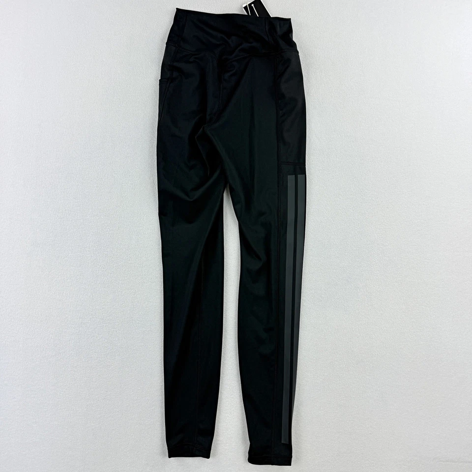 ADIDAS Optime 3 полоски полнометражный леггинсы размер S женщин черный JI8762, новый - Изображение 4 из 4