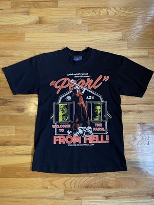 A24 x Online Ceramics 'Pearl From Hell' Unisex T-Shirt Size M