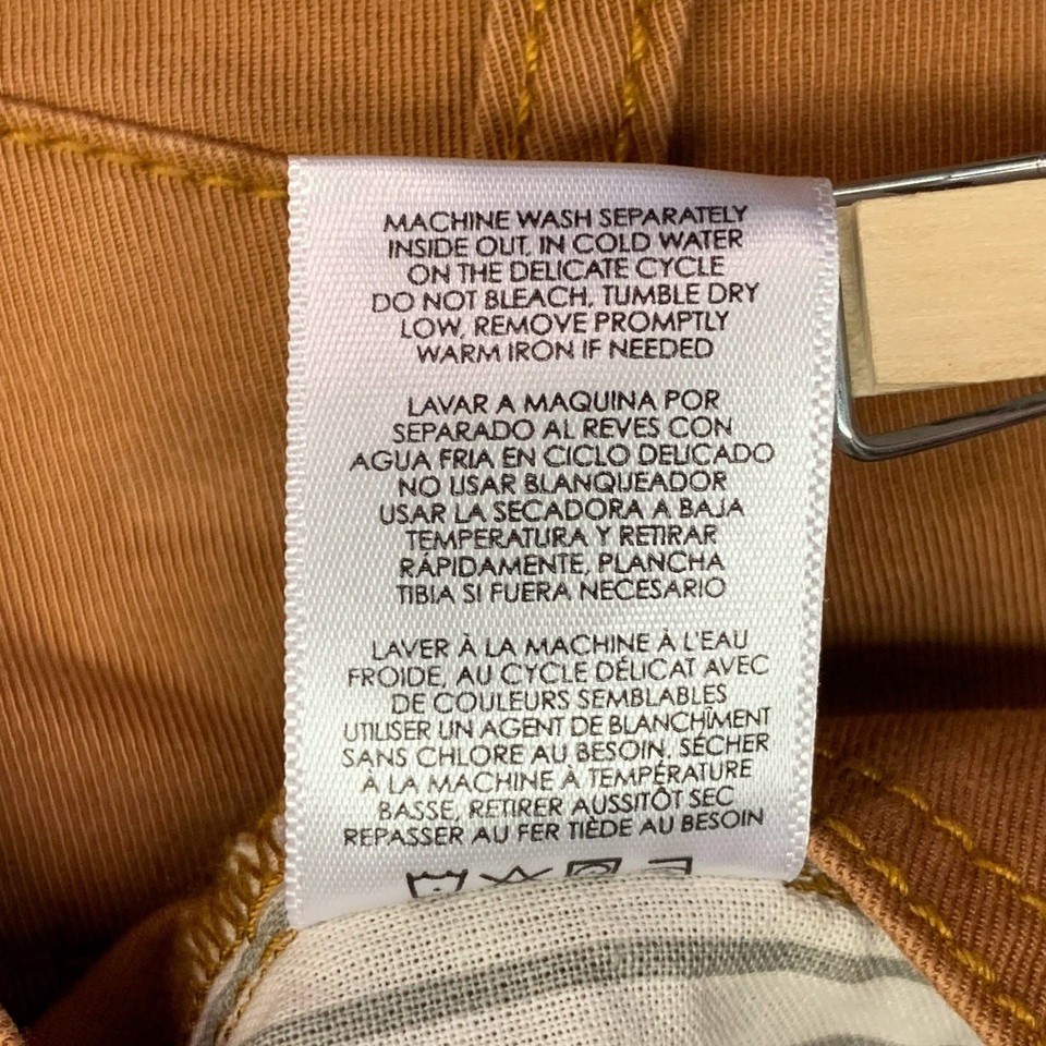 Cabi Women Paper Bag Cargo Pants #6045 Size 2 Utility Pocket Button Fly ...