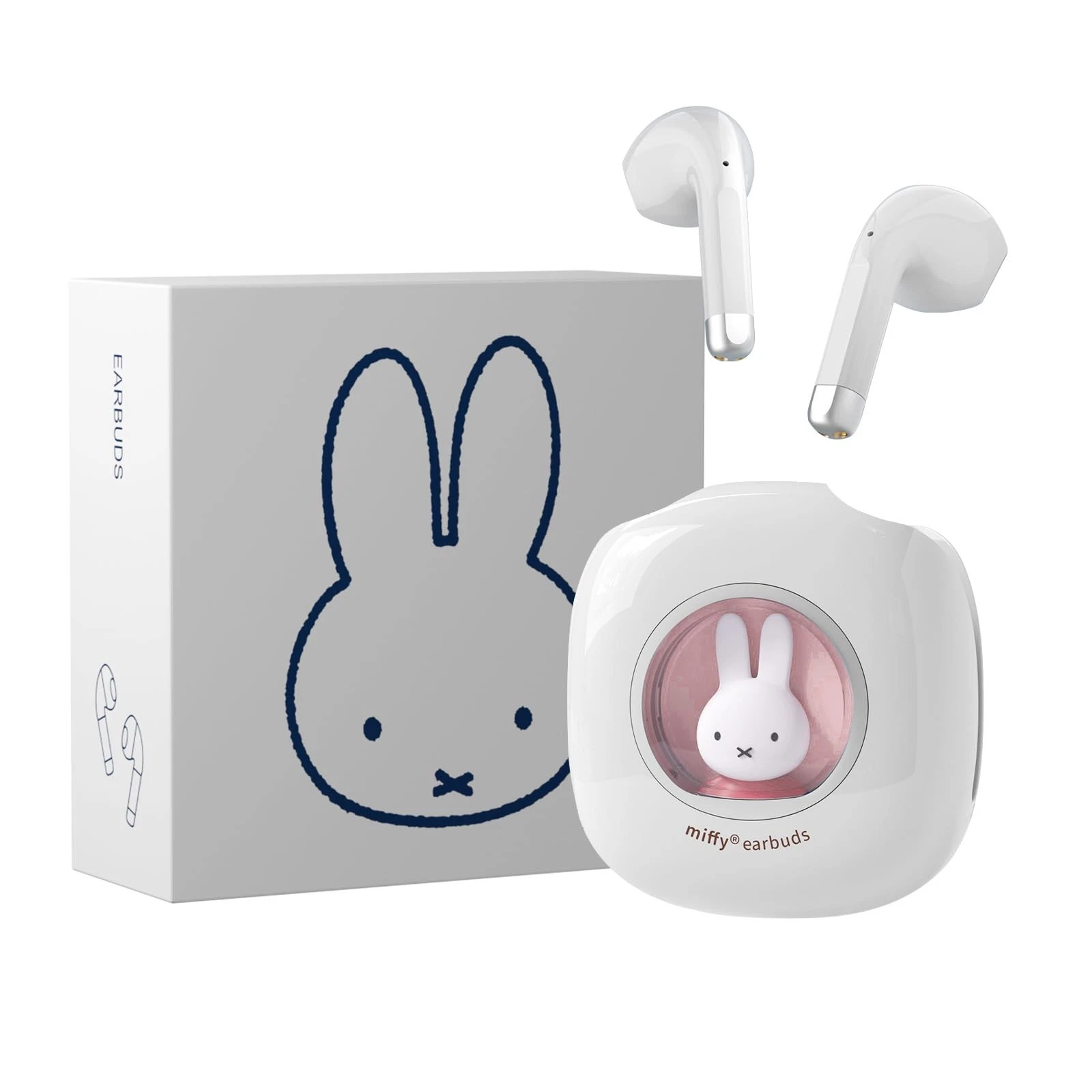 Miffy Bluetooth Wireless Earbuds Headset (Pink)