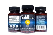 (3 Packs) RediMind Natural Cognitive Enhancer 30 Caps-Focus-Memory-Brain Health
