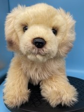Bearington Collection Golden Retriever Puppy Dog Plush Stuffed Animal Toy