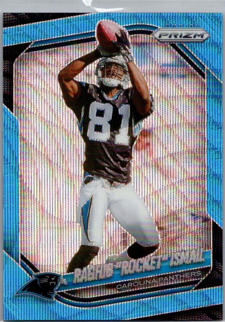 2025 Panini Prizm Blue Wave Prizm #86 Raghib Rocket Ismail /230