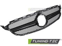 KüHlergrill Mercedes C-Klasse W205 Ab 2018 Bis 2021 Schwarz - 42693082