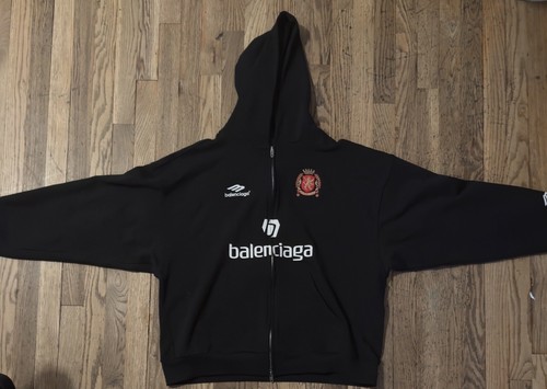 balenciaga soccer tokyo zip-up