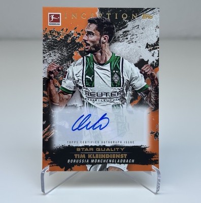 Topps Bundesliga Inception | Tim Kleindienst Auto /25 Borussia Mönchengladbach