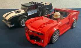 LEGO Speed Champions: Chevrolet Camaro Drag Race 75874 - Vehicles/Minifigs Only
