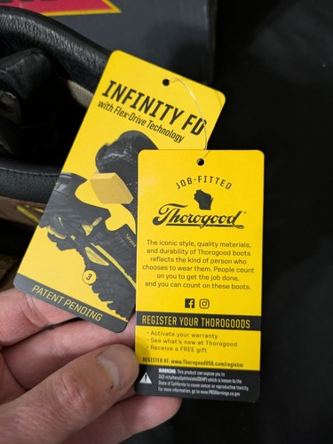 NEW Thorogood Composite Toe Size 13 Boots 804-4305 Infinity FD WP Safety Work - Bild 3 von 10