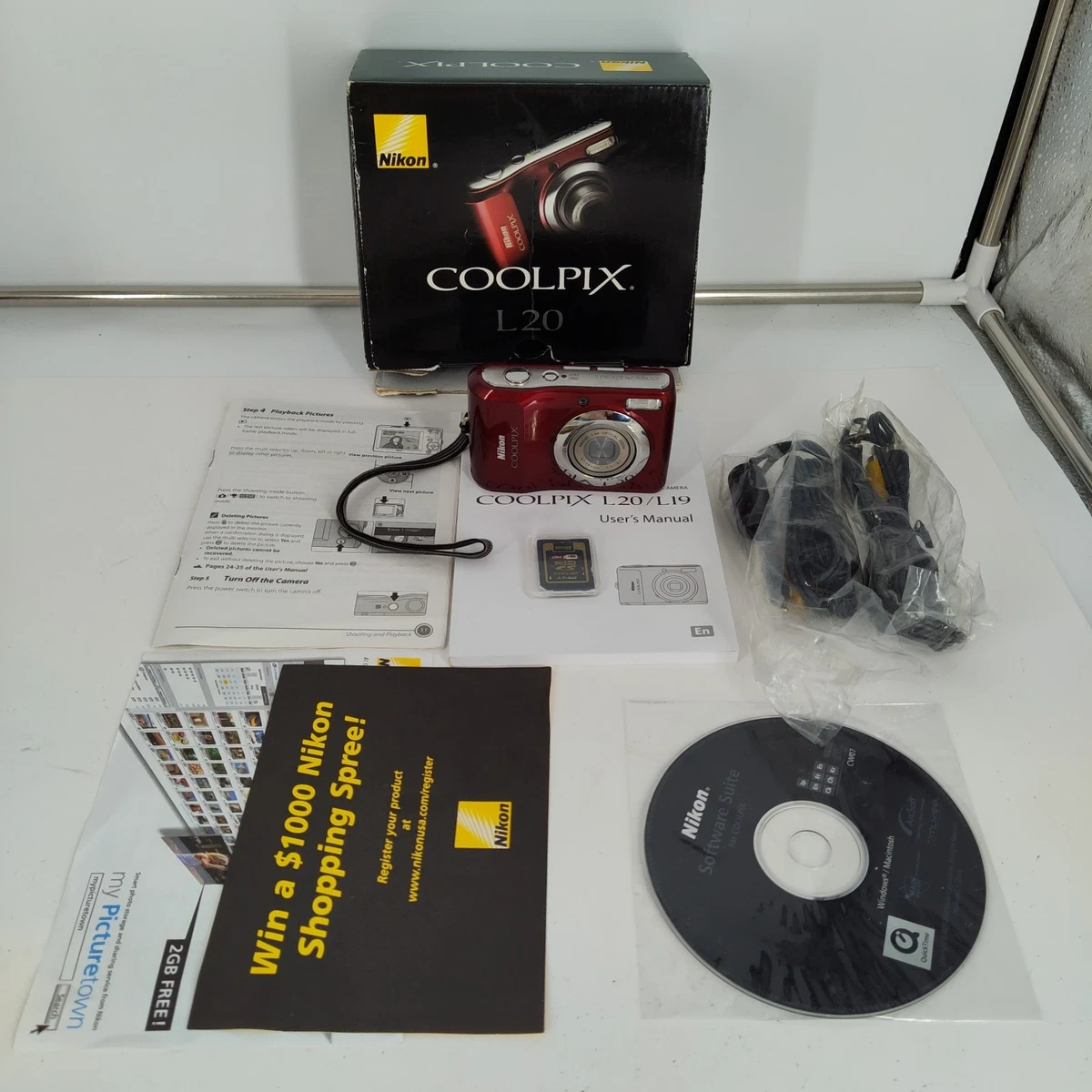 Nikon COOLPIX Nikon Coolpix L20 Digital Cameras for sale | eBay