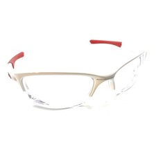 Oakley Quarter Jacket OO9200-03 White Red Wrap Sunglasses Frames 61-11 122