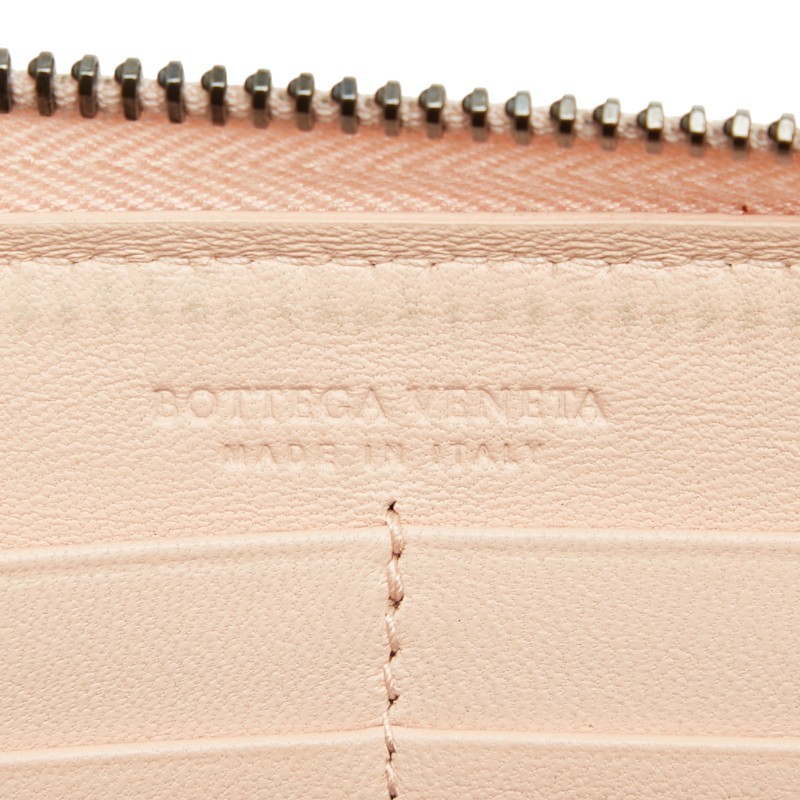 BOTTEGAVENETA INTRECCIATO Zip Around Purse Women 【Used】 thumbnail 7