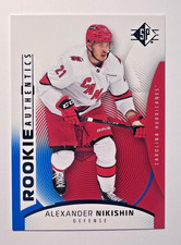 2025-26 Sp Rookie Authentics Alexander Nikishin #103 Blue Carolina Hurricanes