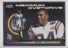 2002 Pacific Exclusive Maximum Overdrive Randy Moss #20 HOF 0o5