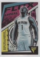 2020-21 Panini Flux Flux Appeal Silver Prizm Zion Williamson #14 03rx