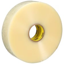 Scotch 373 Carton Sealing Tape, 2.5 Mil, Clear, Pk4