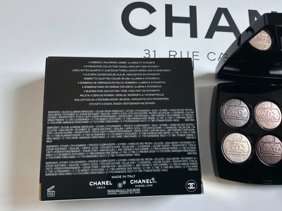 Chanel Les 4 Ombres Paleta de sombras de ojos 39 Ombre D'Or-limit. Edición 2026 - Imagen 4 de 4