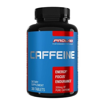 ProLab Caffeine Tablets 200mg - 300ct | Energy Support, Helps Enhance Enduran...
