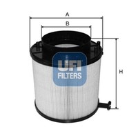 UFI Luftfilter 27.692.00 Filtereinsatz FüR 8TA A5 A4 Q5 8T3 Audi B8 8F7 8K2 8K5