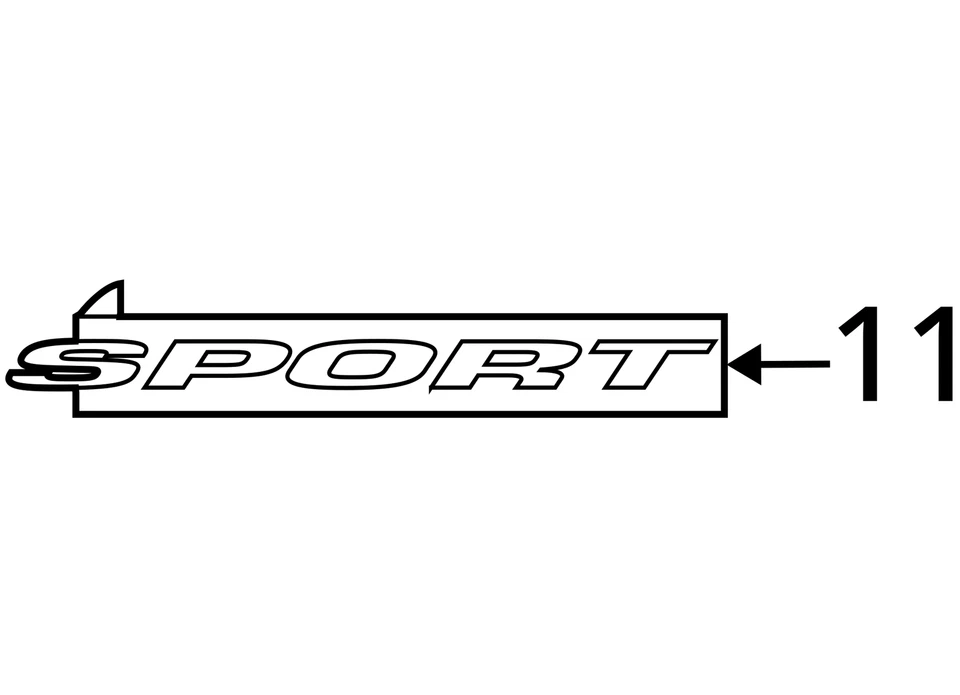 ADEQUADO PARA 2001-2003 DODGE GRAND CARAVAN CARAVAN PLACA DE IDENTIFICAÇÃO 4857566AB - NOVO FABRICANTE DE EQUIPAMENTO ORIGINAL - Imagem 3 de 3