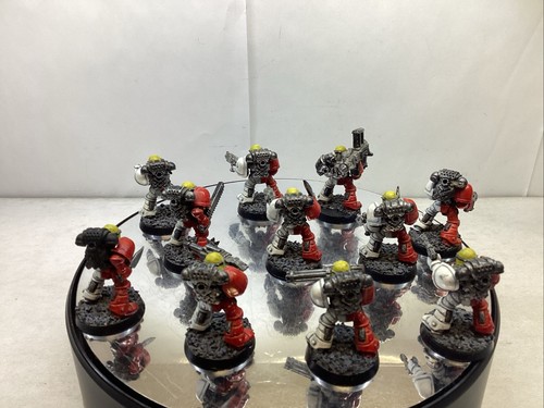 Warhammer 40K ROGUE TRADER SPACE MARINES IN MK. 2 CRUSADE ARMOR x8 OOP CM3171 - Picture 3 of 6