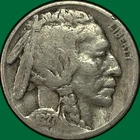 1927-S Buffalo Nickel Fine F Coin #36705