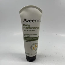 NEW Aveeno Daily Moisturizing Body Lotion, Fragrance-Free, 2.5 fl. oz FREE SHIP