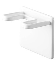 Magnetic bathroom shaver holder white mist 4714
