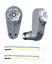 2Pcs 24V RS775 High-Speed Motor Gearbox for Kids Ride-On Car - 280W