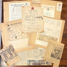 80?s Red Carpet Real Estate Sarasota FL Paper Ephemera Lot Open House Flyer etc