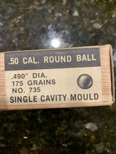 Thompson Center .50cal .490dia 175gr Single Cavity Mold 735