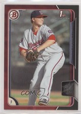 2015 Bowman Prospects Black-Red Austin Voth #BP28 3e3