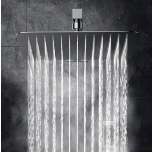SR SUN RISE Bathroom Luxury Rain Mixer Wall Mounted Rain Shower Head 10”