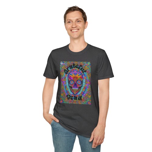 Grateful Dead Graphic Unisex Softstyle T-Shirt - Picture 30 of 56