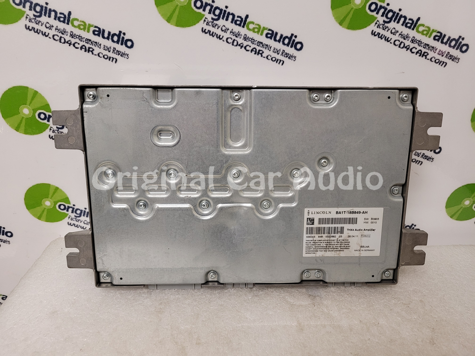 2011 Lincoln MKX OEM Radio THX4 Audio Amplifier Amp BA1T18B849AH eBay