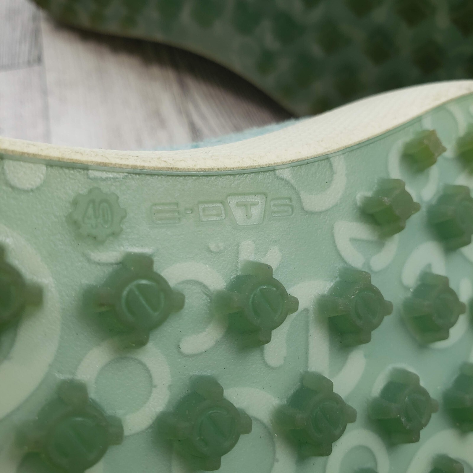 ECCO Hydra-Max Golf Shoes Womens Aqua Blue Leather | EU 40 (US 9 - 9.5)