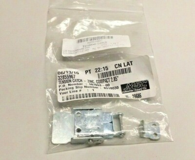 MSC 32855967 Tension Catch Latch 2.91'' L x 1.13'' W Zinc Plated